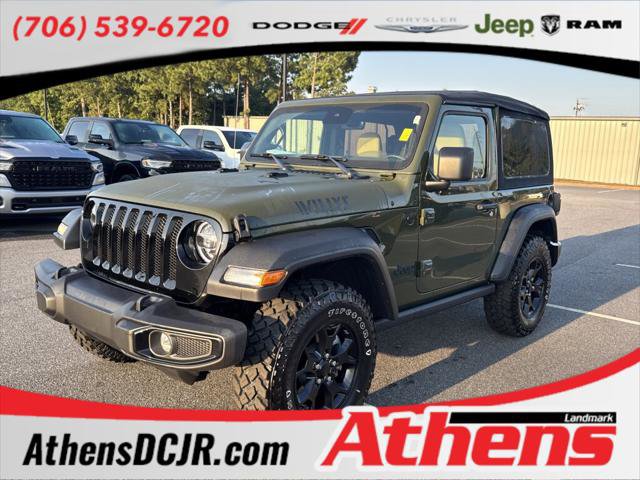 Certified 2022 Jeep Wrangler Sport image 1