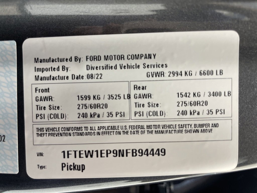 Used 2022 Ford F150 XLT w/ Equipment Group 302A High image 26