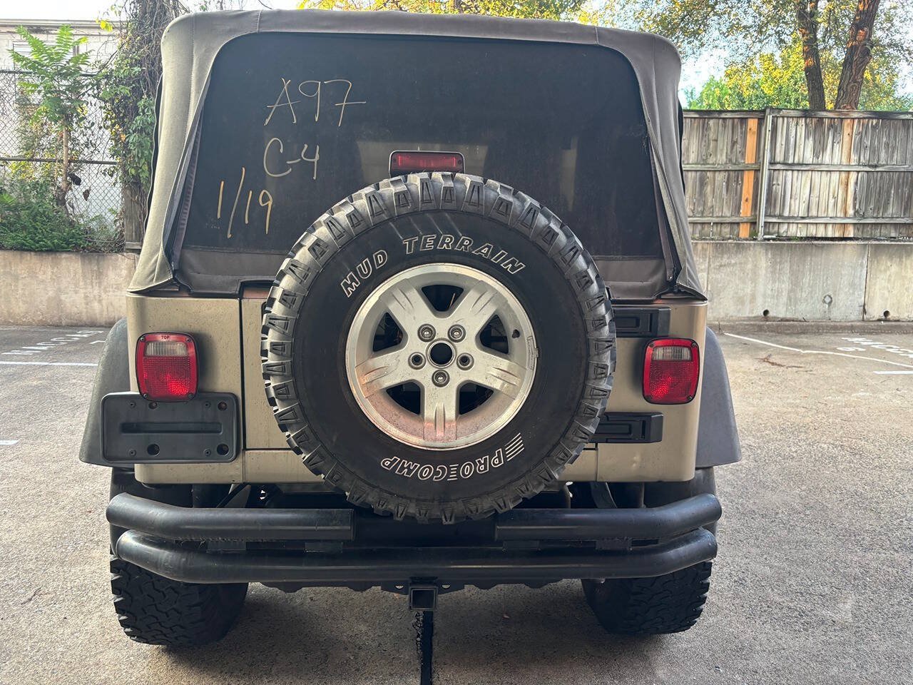 Used 2004 Jeep Wrangler 4WD w/ 30" Tire & Wheel Group image 6