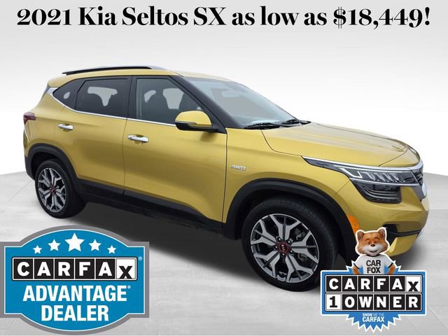 Used 2021 Kia Seltos SX w/ SX Sunroof Package