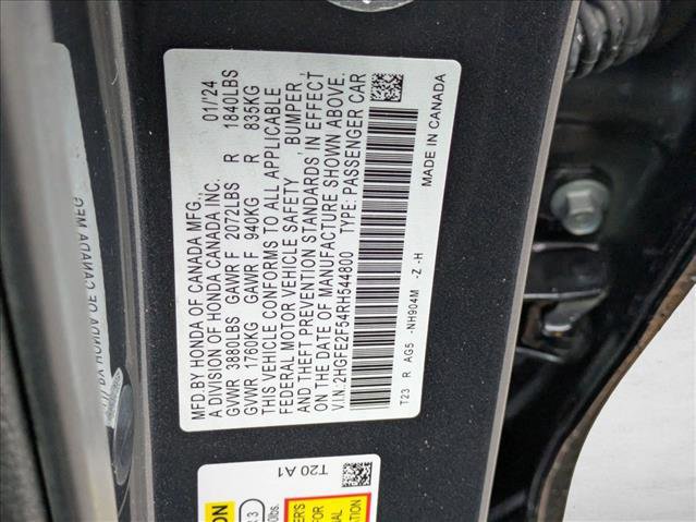 Used 2024 Honda Civic Sport image 23