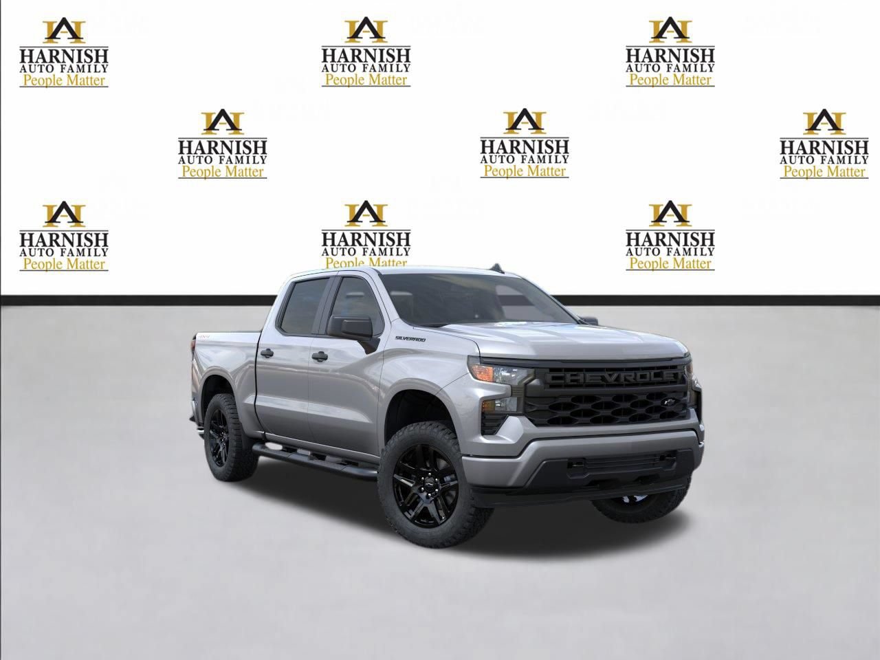 New 2026 Chevrolet Silverado 1500 Custom w/ Turbomax Blackout Package