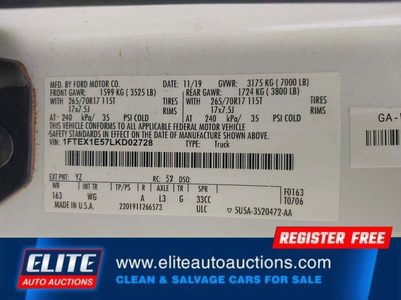 Used 2020 Ford F150 XL w/ Equipment Group 101A Mid AWD/4WD image 18