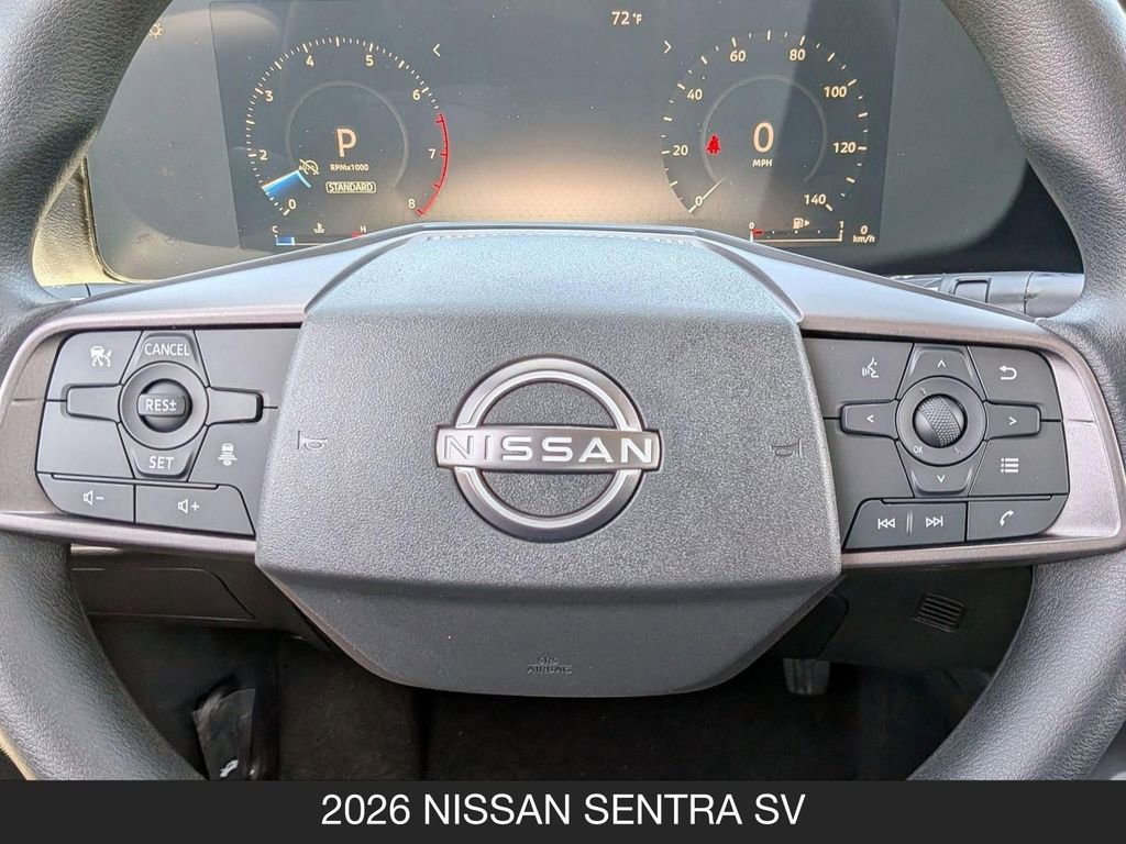 New 2026 Nissan Sentra SV w/ Floor Mat Package FWD image 12