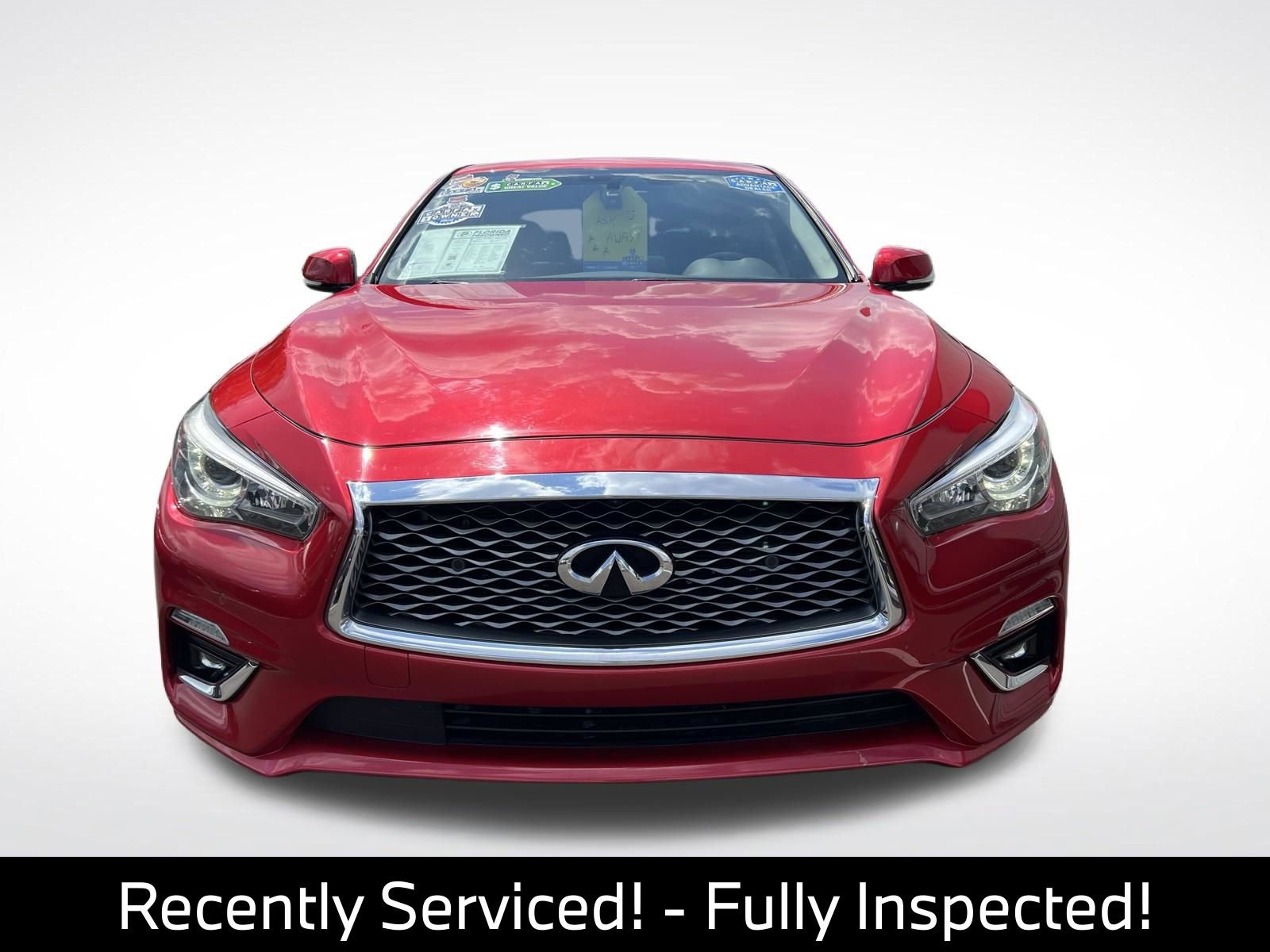 Used 2022 INFINITI Q50 Luxe w/ Cargo Package AWD/4WD image 3