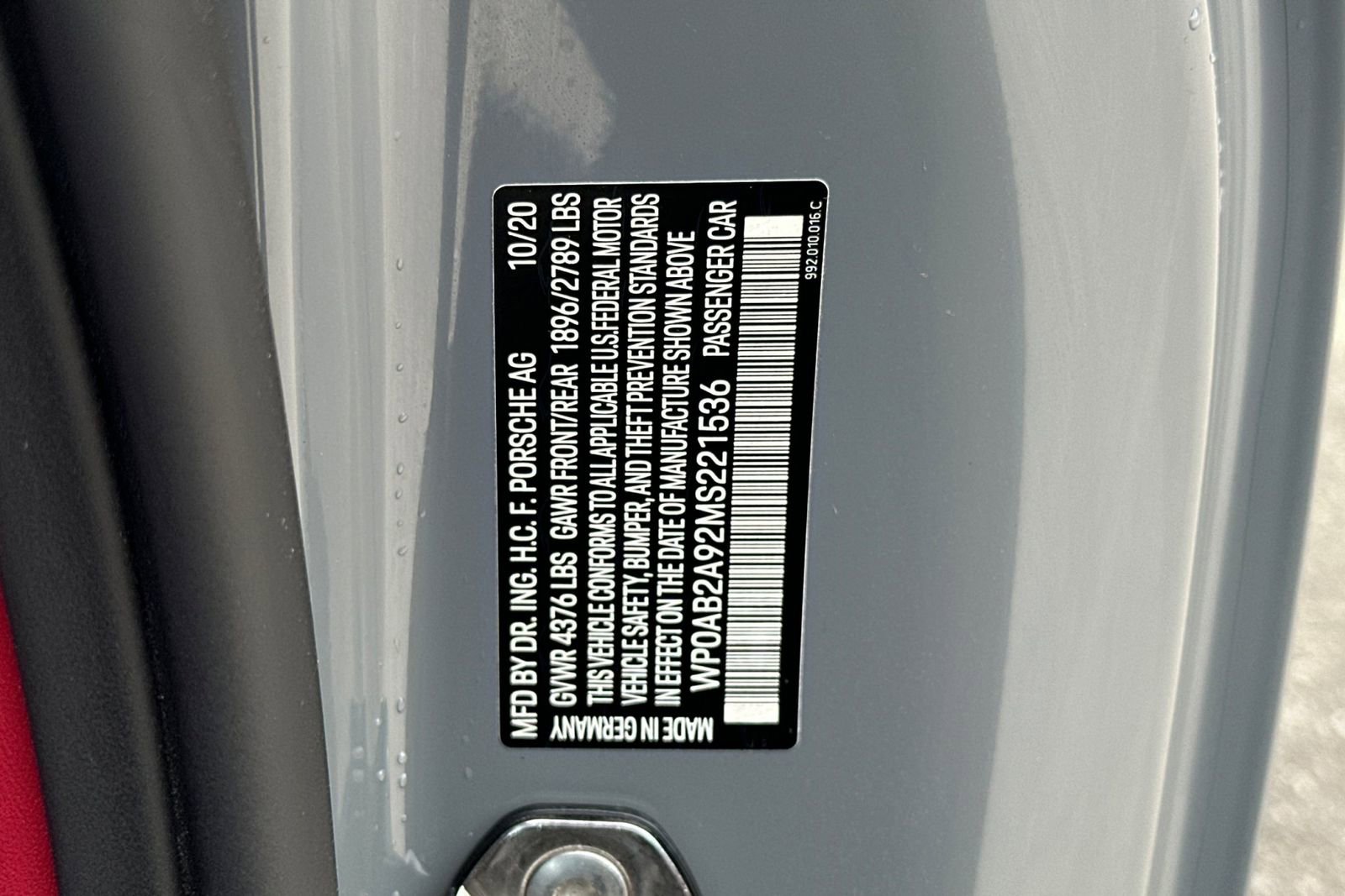 Certified 2021 Porsche 911 Carrera S image 45