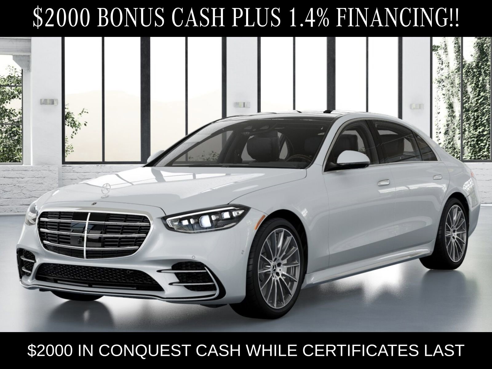 New 2026 Mercedes-Benz S 580 4MATIC Sedan