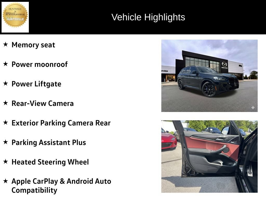 Used 2024 BMW X3 M40i w/ Premium Package AWD/4WD image 13