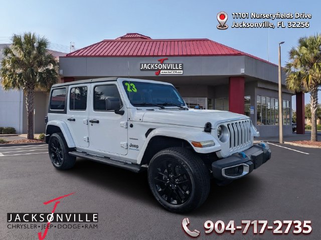 Used 2023 Jeep Wrangler Unlimited Sahara AWD/4WD 360° Tour