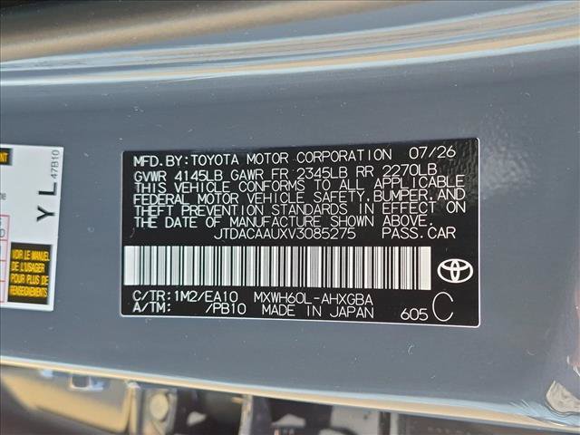 New 2027 Toyota Prius XLE FWD image 17