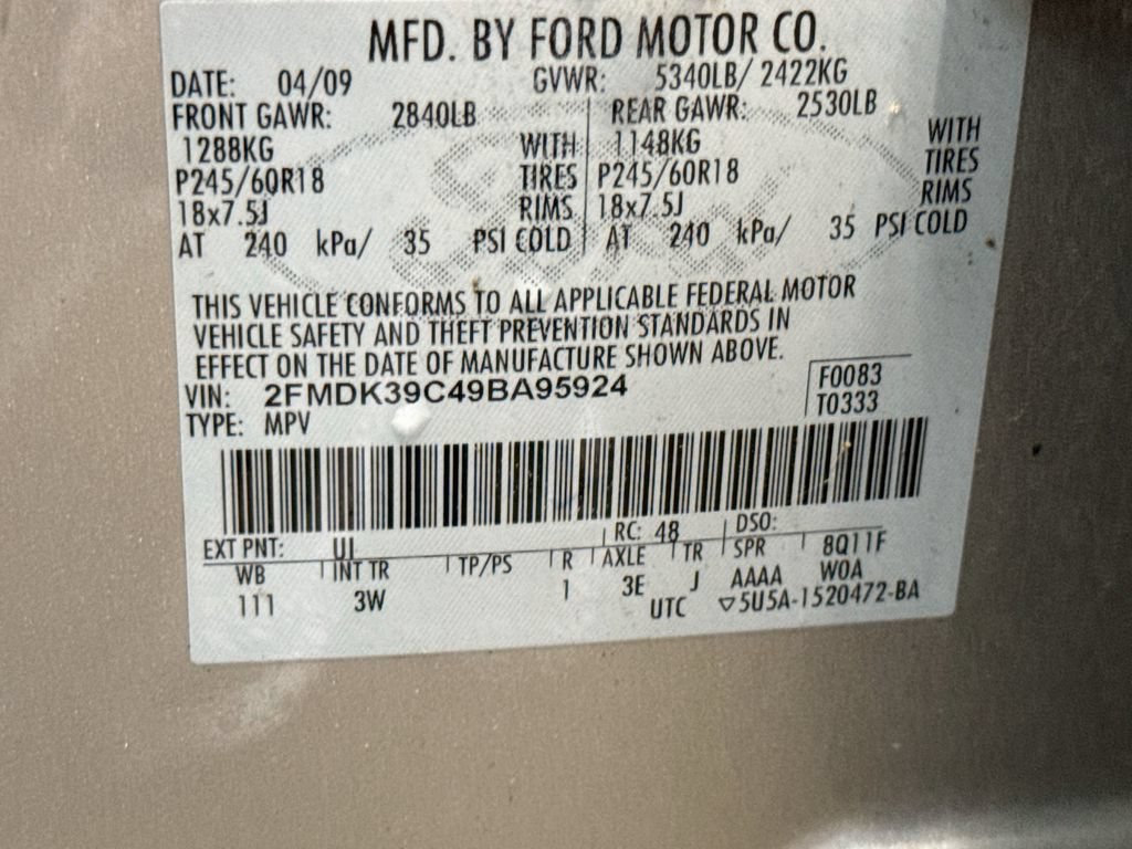 Used 2009 Ford Edge Limited FWD image 31