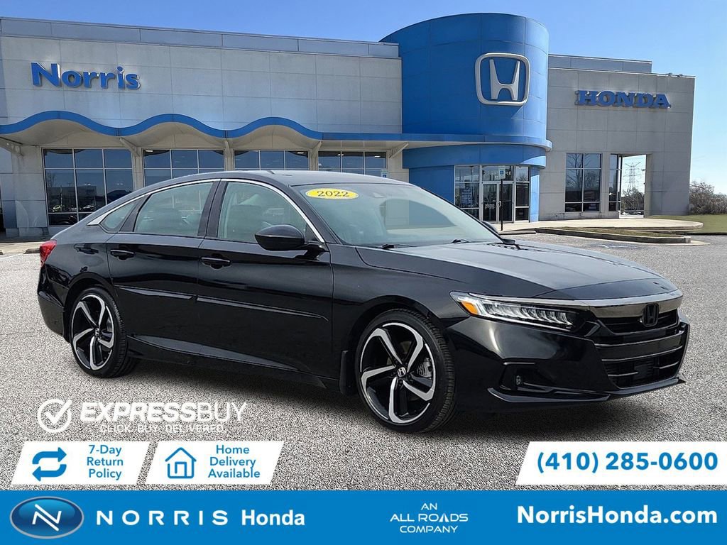 Used 2022 Honda Accord Sport Special Edition