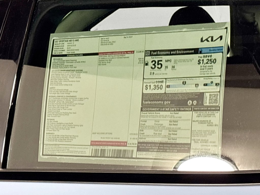 New 2027 Kia Sportage S AWD/4WD image 23
