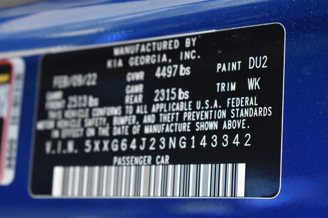 Certified 2022 Kia K5 GT-Line AWD/4WD image 36