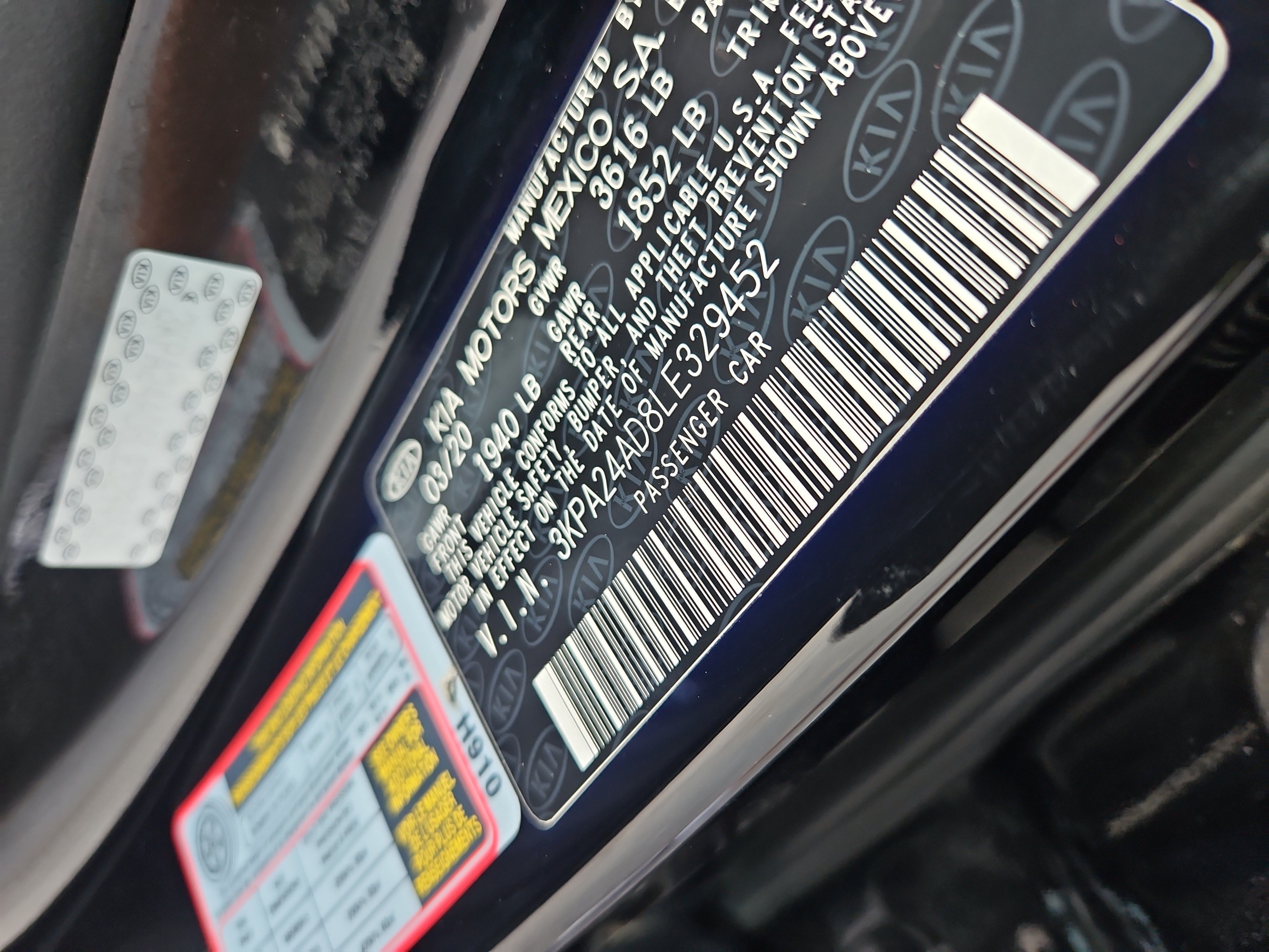 Used 2020 Kia Rio LX FWD image 7