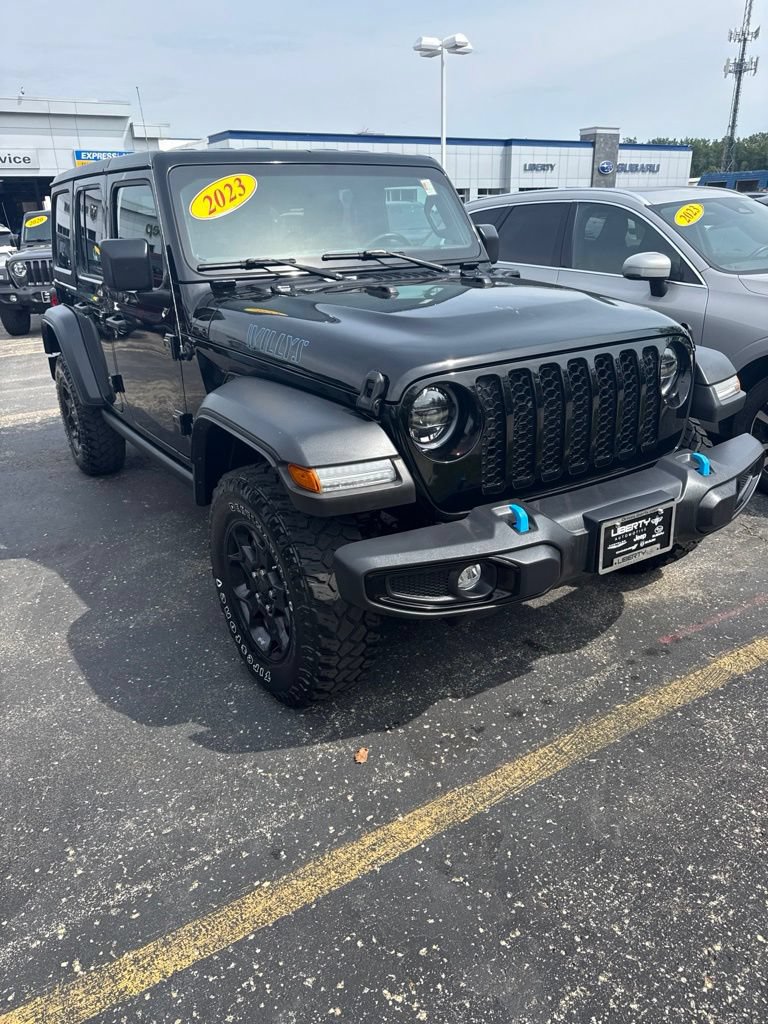 Certified 2023 Jeep Wrangler Unlimited w/ Cold Weather Group AWD/4WD image 1