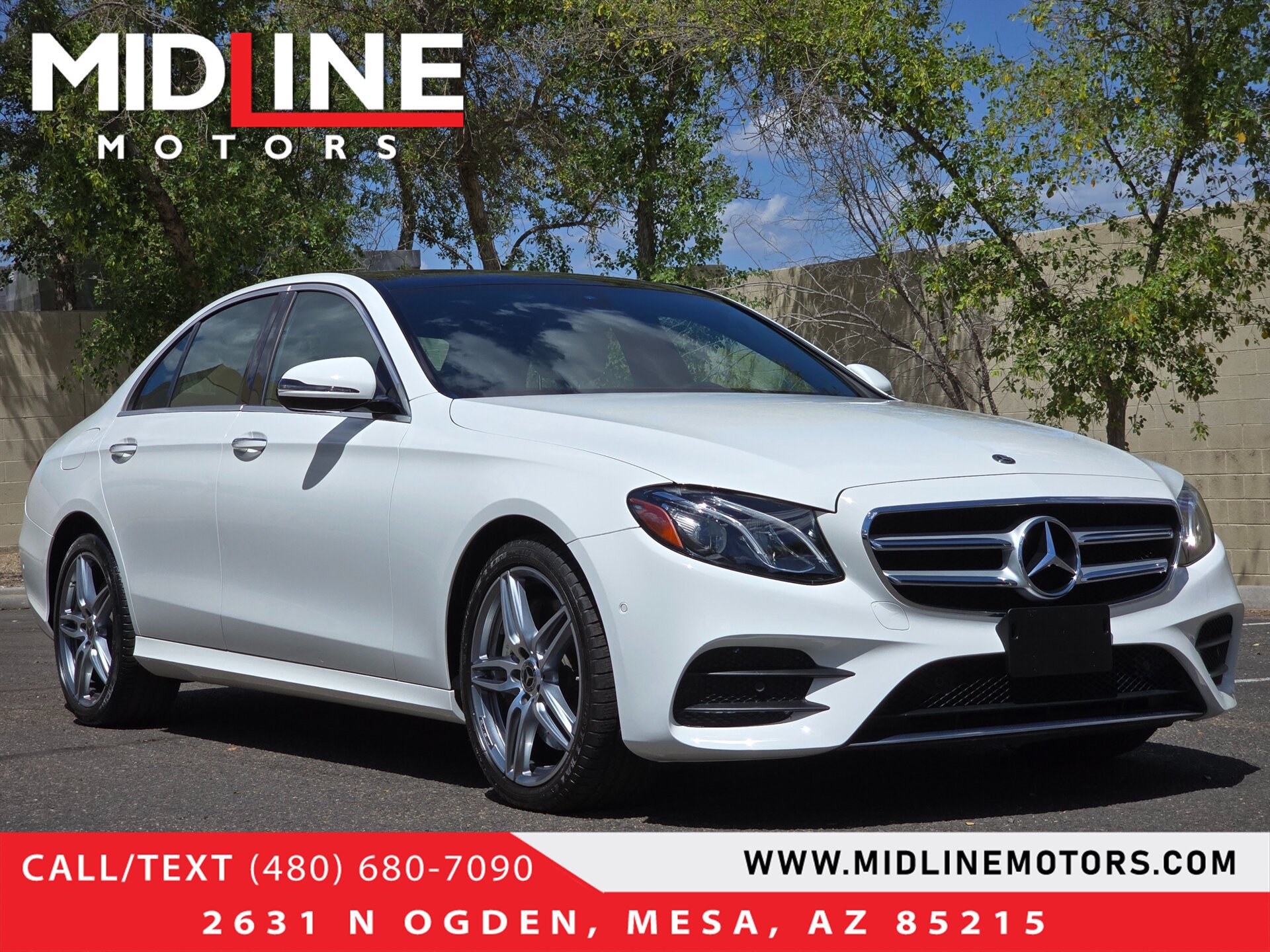 Used 2018 Mercedes-Benz E 400 4MATIC Sedan w/ Premium 1 Package image 1