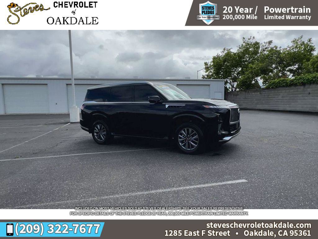 Used 2025 INFINITI QX80 Pure w/ Cargo Package RWD image 2