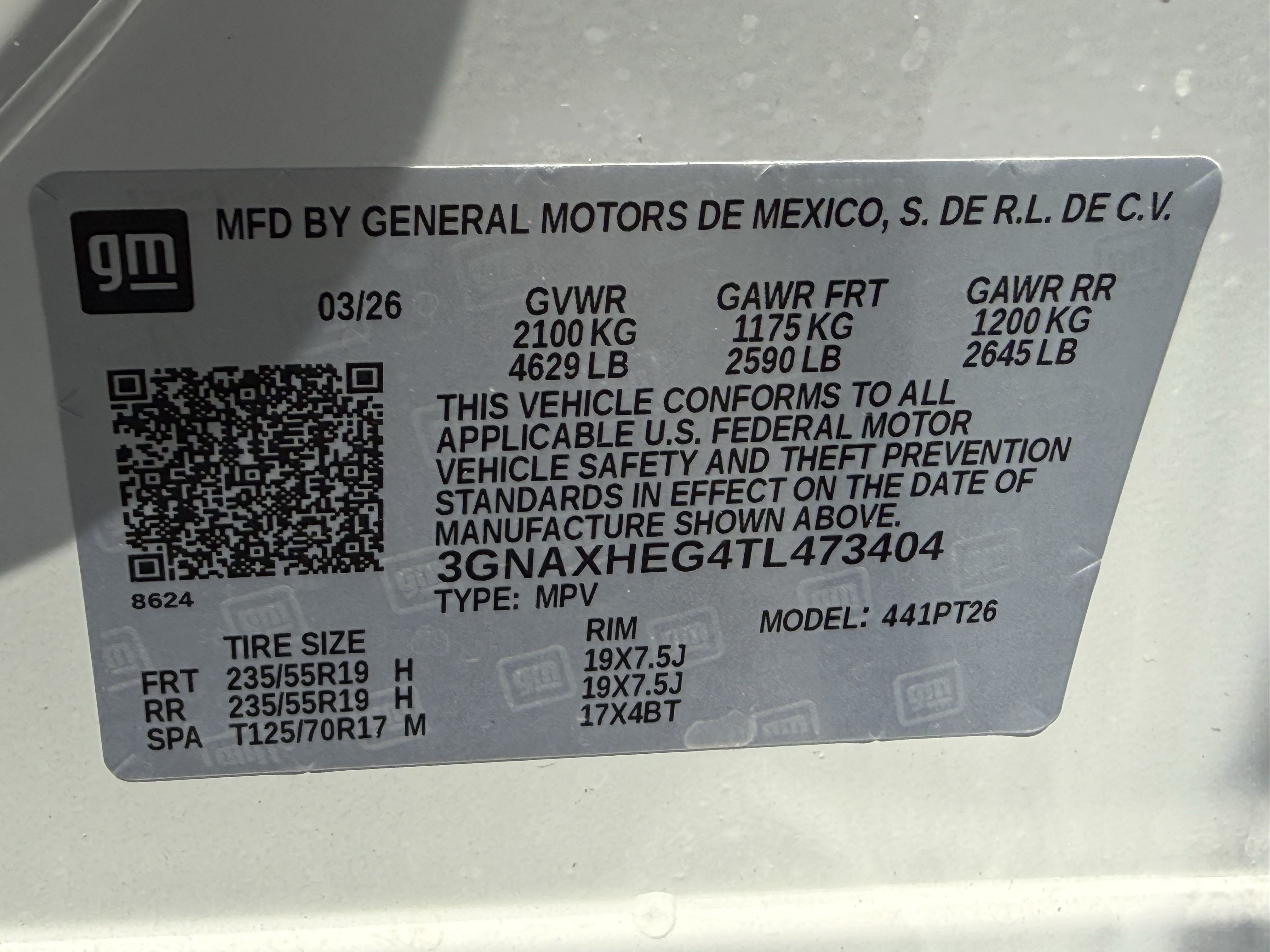 Used 2026 Chevrolet Equinox LT w/ Convenience Package II FWD image 16