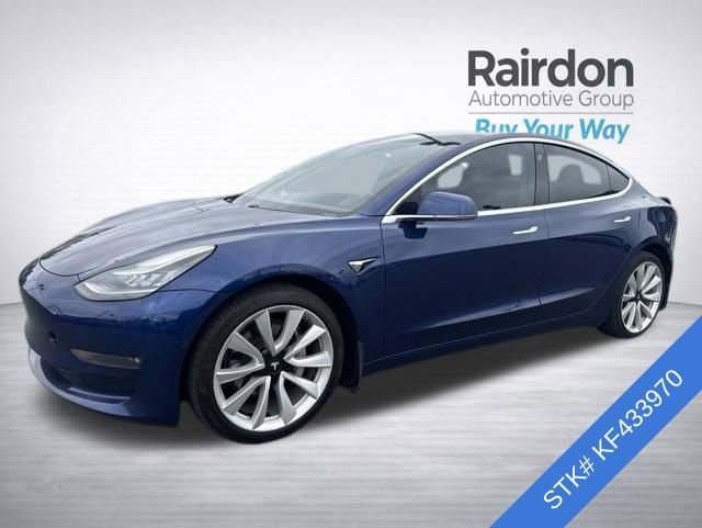 Used 2019 Tesla Model 3 Long Range AWD/4WD image 3
