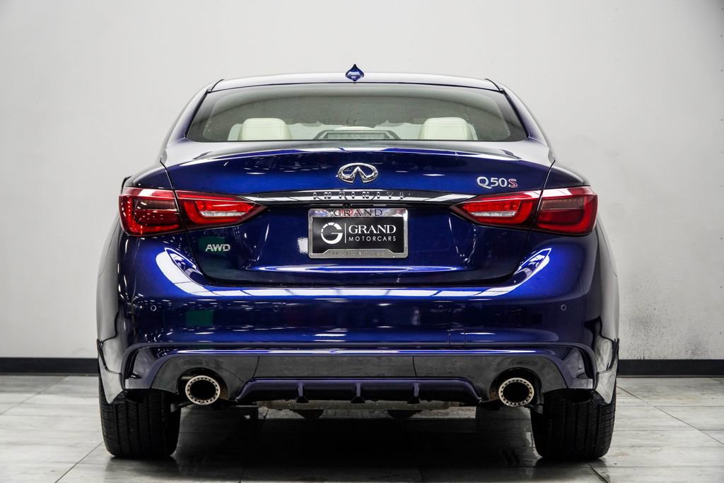 Used 2022 INFINITI Q50 Red Sport 400 image 10