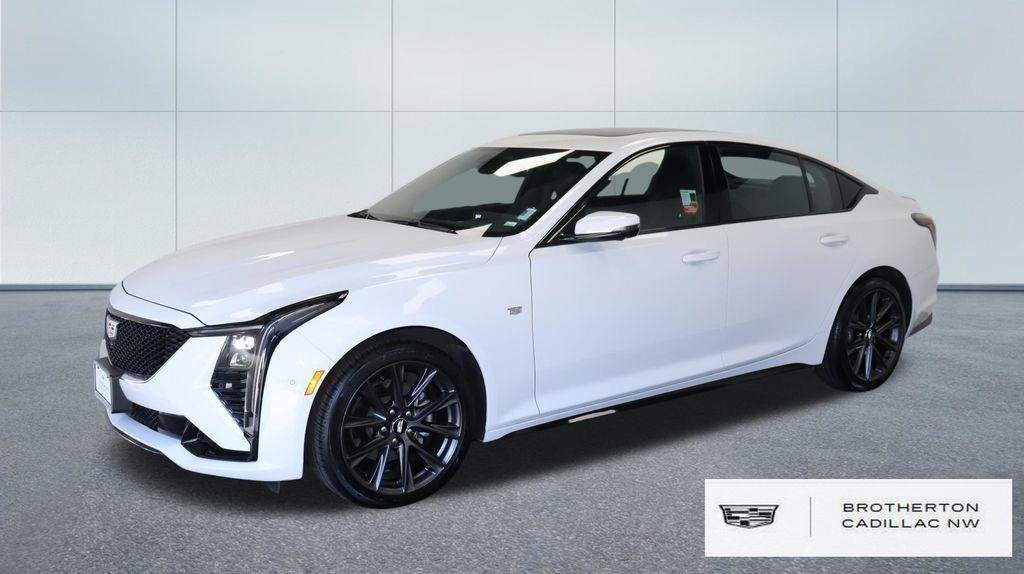 Certified 2025 Cadillac CT5 Sport w/ Sun And Sound Package AWD/4WD 360° Tour
