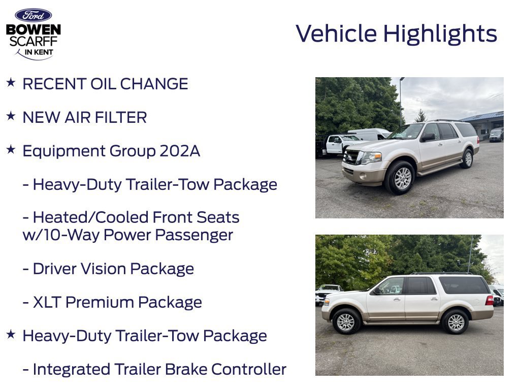 Used 2014 Ford Expedition EL XLT w/ Equipment Group 202A AWD/4WD image 4