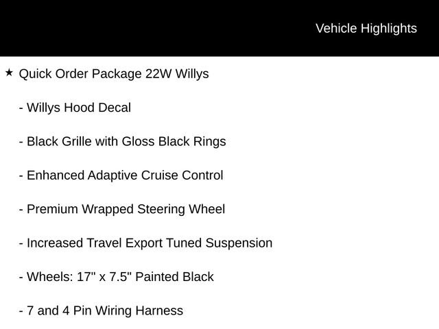 New 2026 Jeep Wrangler Willys AWD/4WD image 30