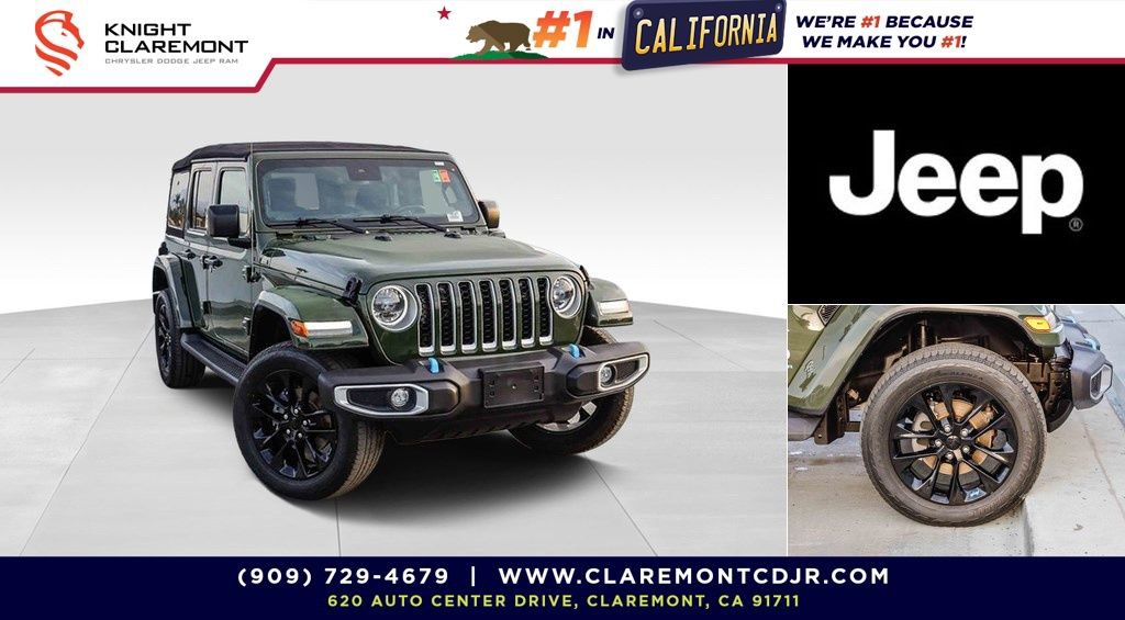 Used 2023 Jeep Wrangler Unlimited Sahara w/ Cold Weather Group