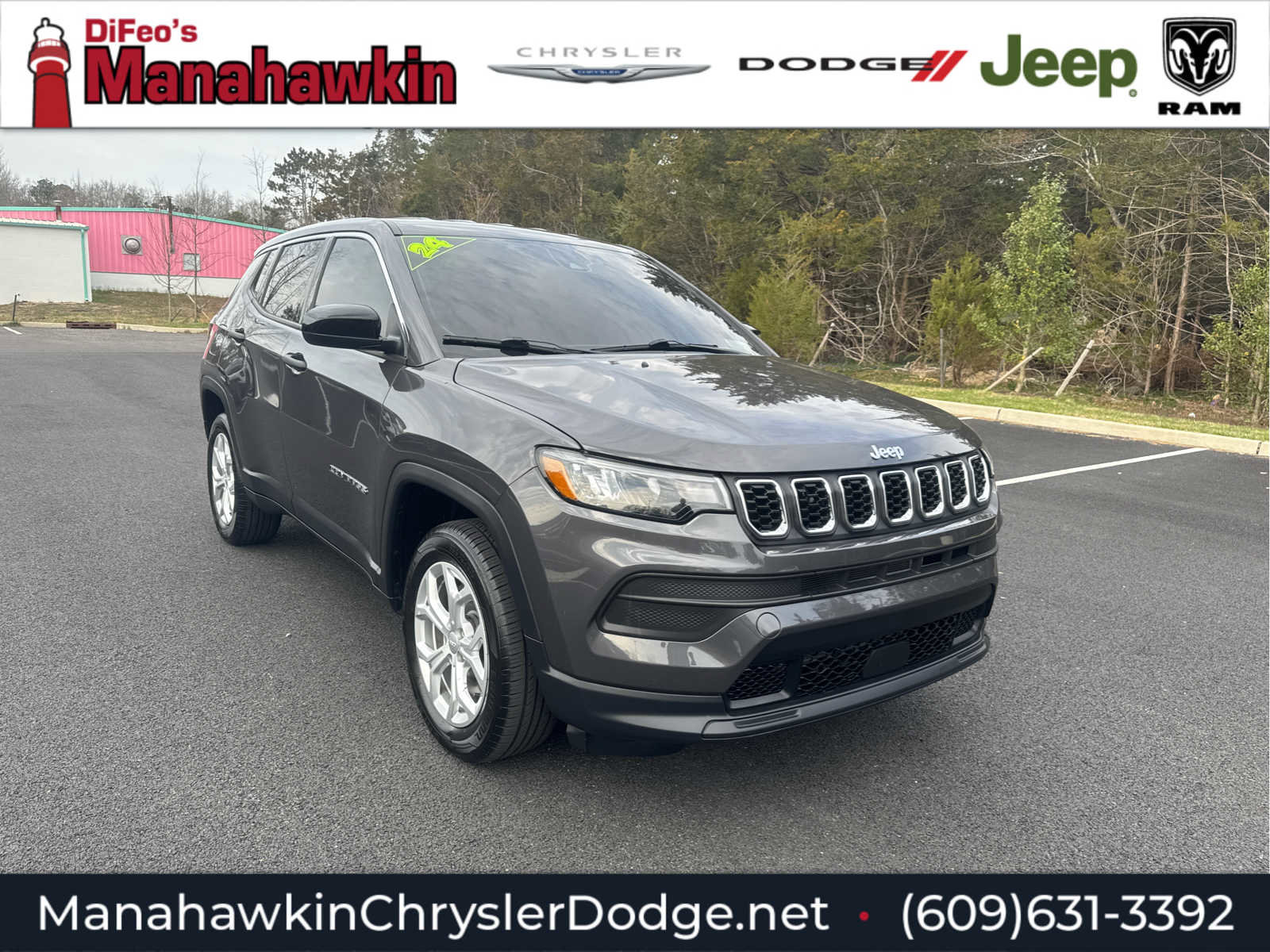 Certified 2024 Jeep Compass Sport AWD/4WD image 1