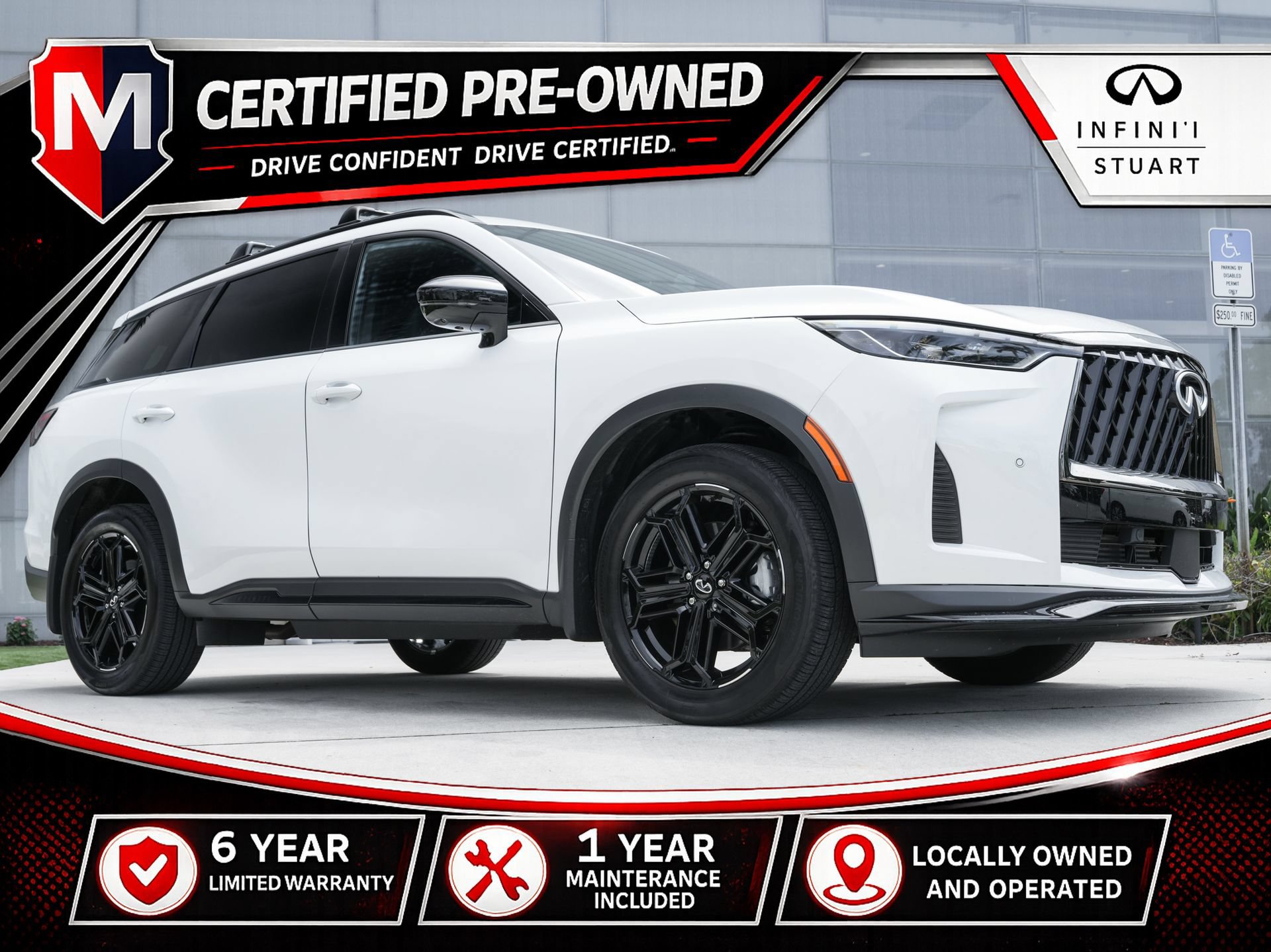 Certified 2026 INFINITI QX60 Sport w/ Dark Cargo Package