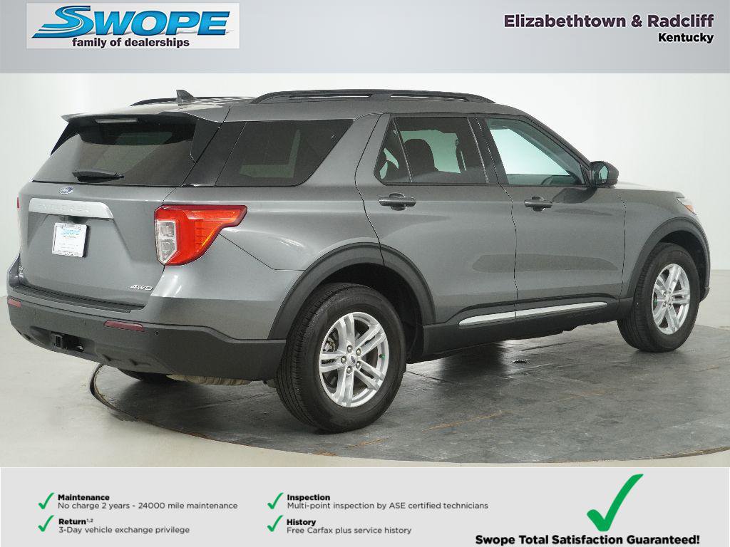 Certified 2024 Ford Explorer XLT w/ Class IV Trailer Tow Package AWD/4WD image 4