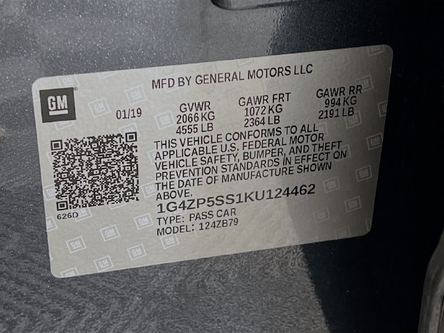 Used 2019 Buick LaCrosse Essence w/ Sights and Sounds Package FWD image 11
