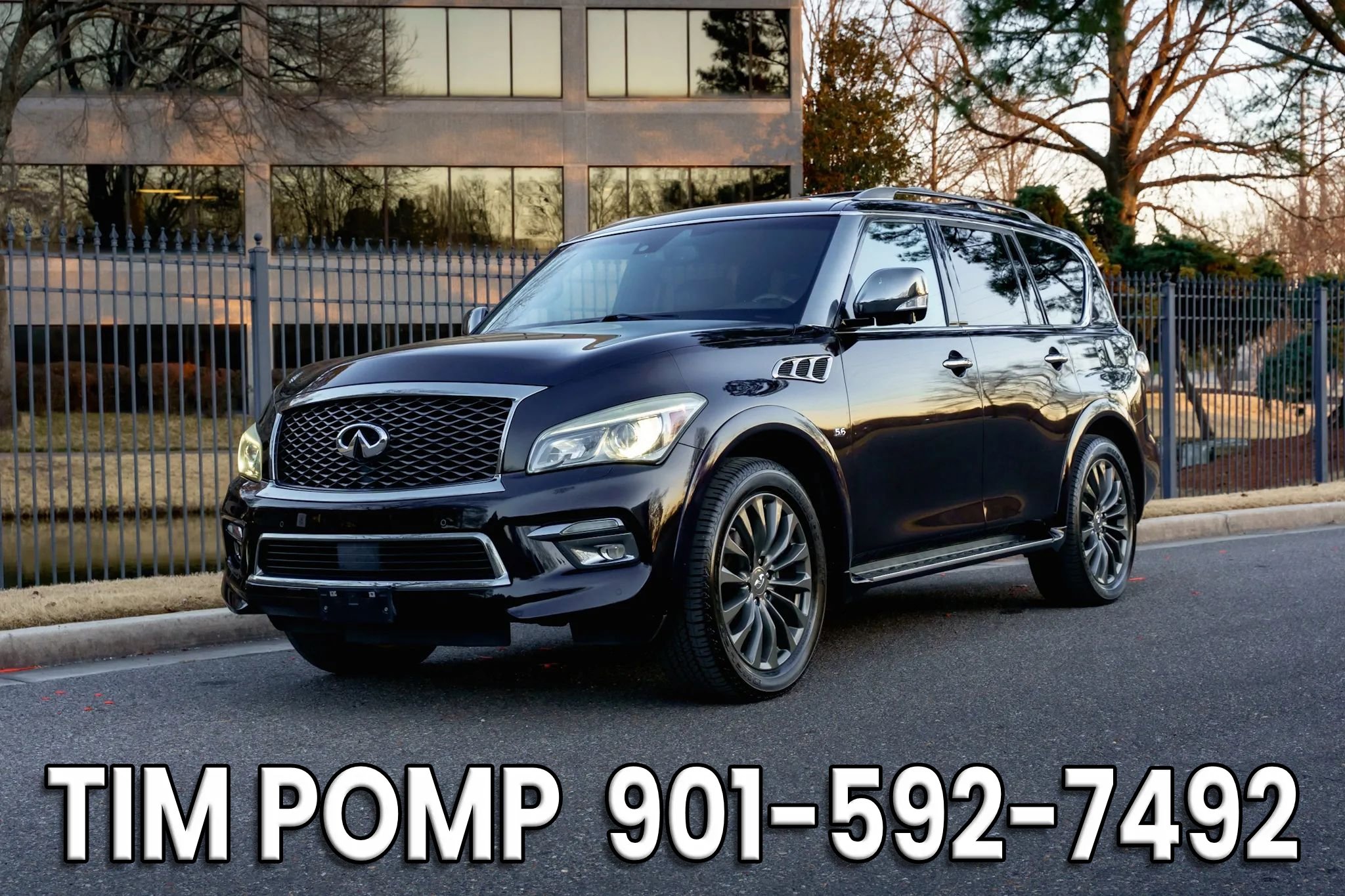 Used 2016 INFINITI QX80 Limited w/ All Season Package image 1