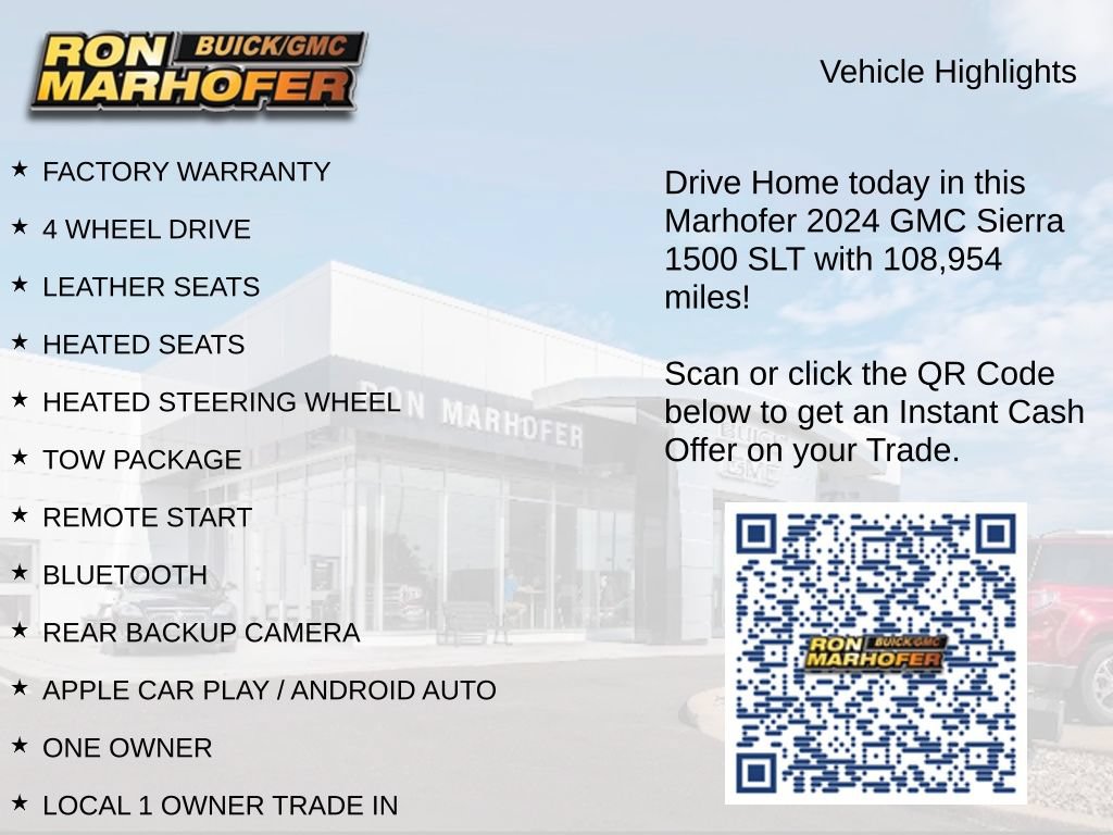Used 2024 GMC Sierra 1500 SLT AWD/4WD image 15