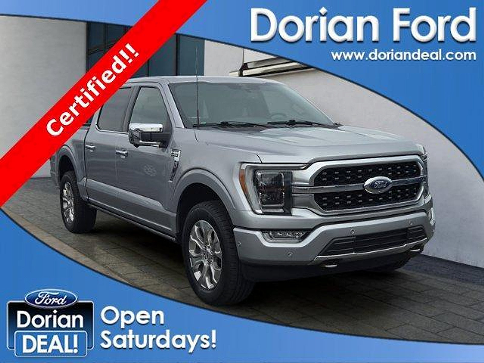 Certified 2022 Ford F150 Platinum w/ Equipment Group 701A High