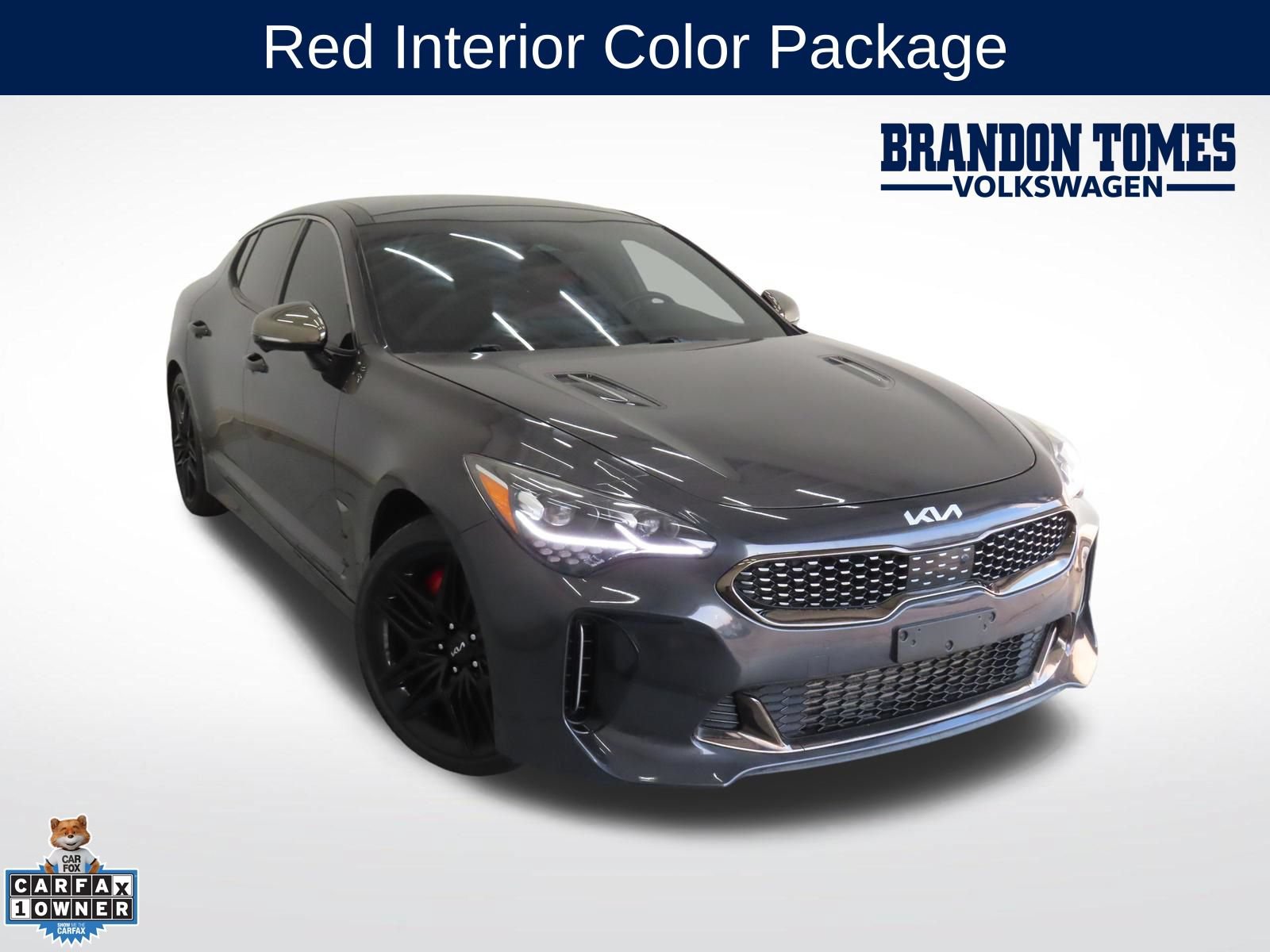 Used 2023 Kia Stinger GT2 w/ Red Interior Color Package