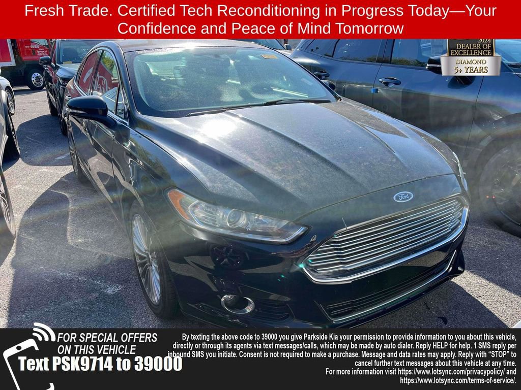 Used 2015 Ford Fusion Titanium FWD image 1