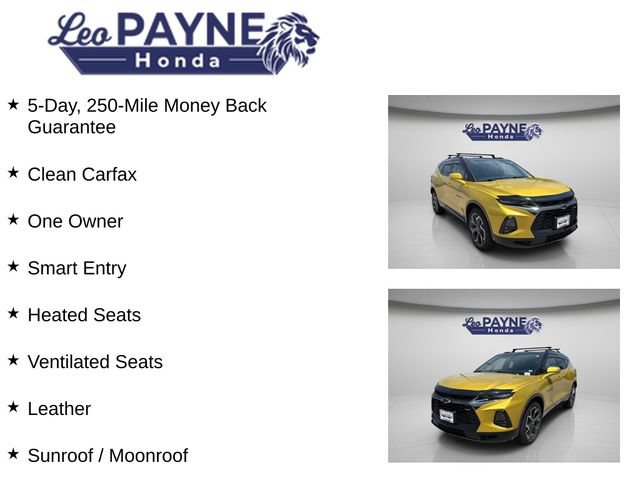 Used 2022 Chevrolet Blazer RS w/ Enhanced Convenience Package AWD/4WD image 6