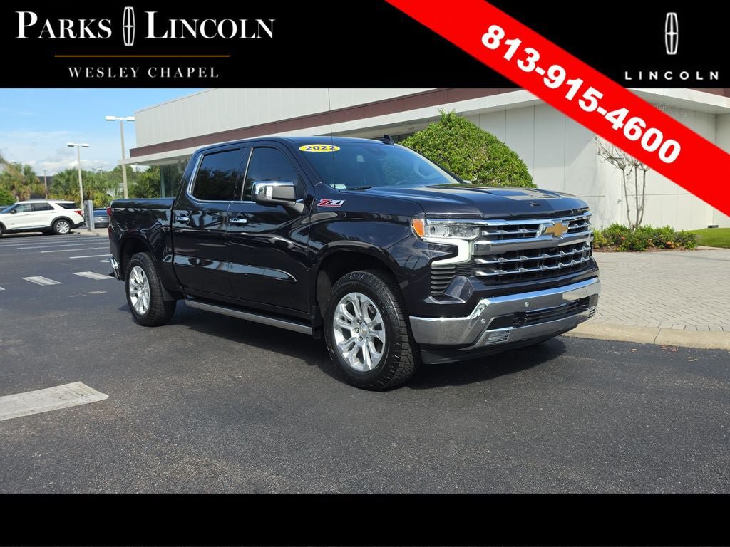 Used 2022 Chevrolet Silverado 1500 LTZ w/ Z71 Off-Road Package AWD/4WD image 1