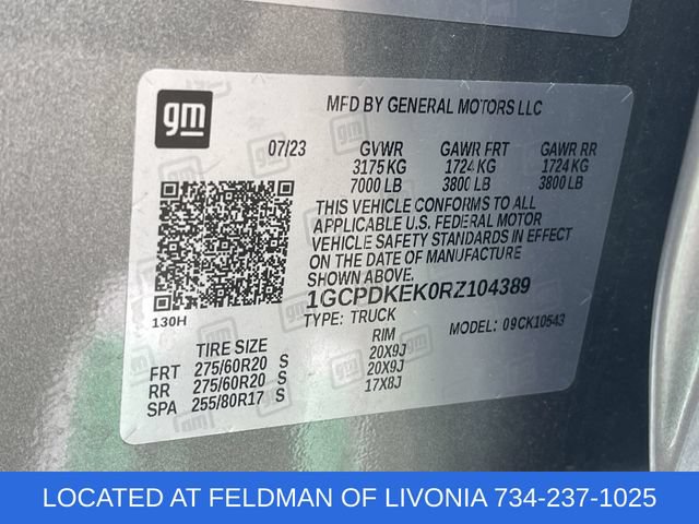 Certified 2024 Chevrolet Silverado 1500 LT AWD/4WD image 32