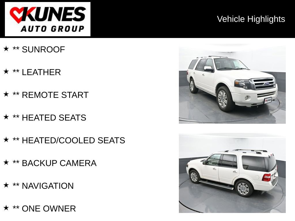 Used 2012 Ford Expedition Limited AWD/4WD image 2