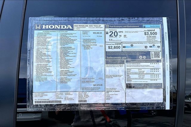 New 2025 Honda Ridgeline TrailSport image 22