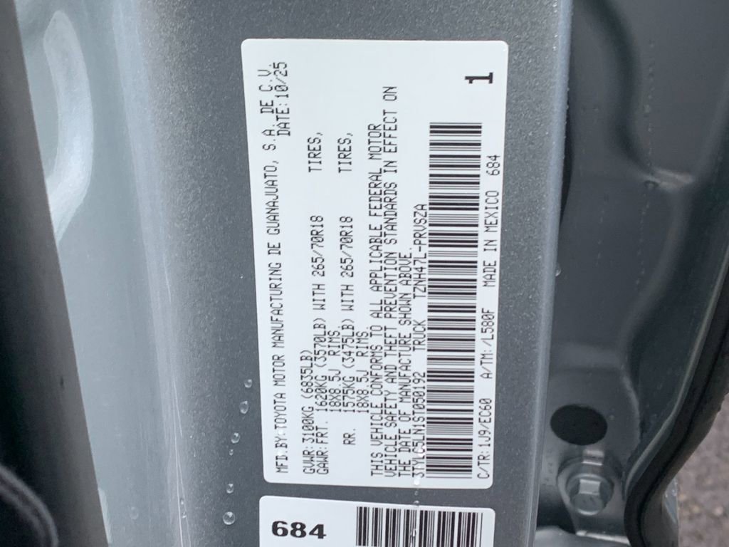 New 2025 Toyota Tacoma Trailhunter image 33