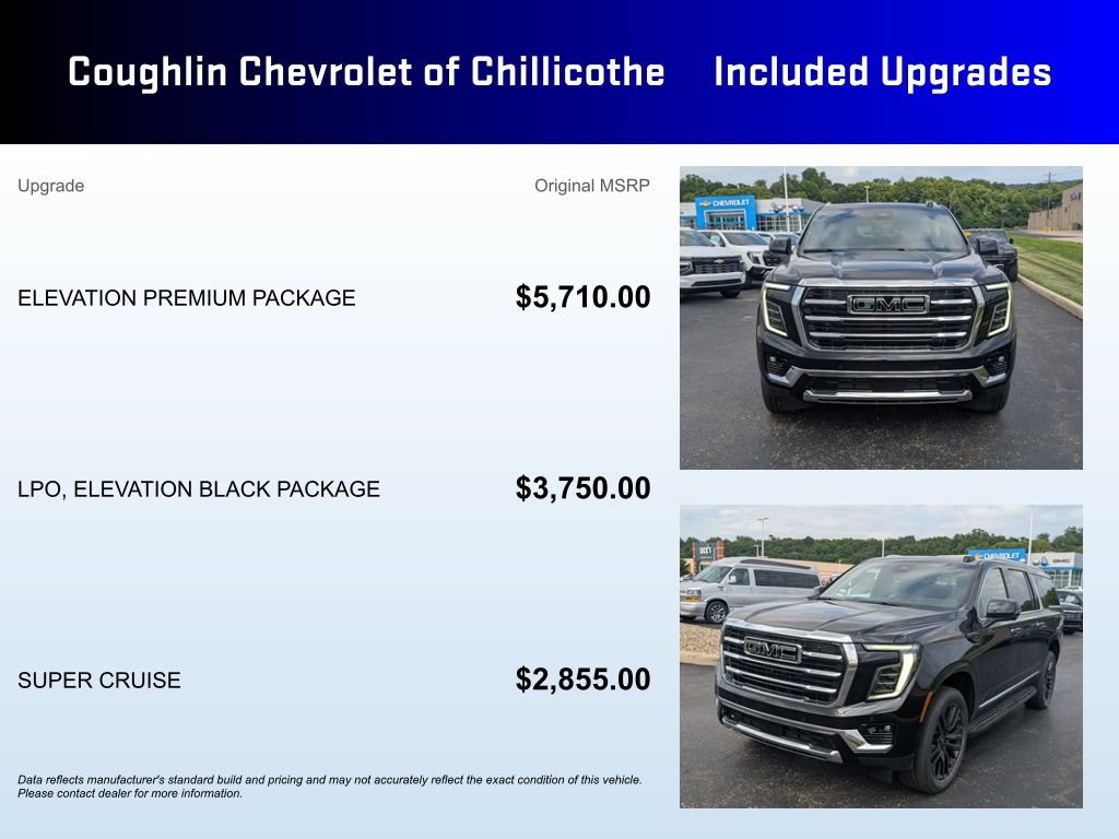 New 2026 GMC Yukon XL Elevation w/ Elevation Premium Package AWD/4WD image 3