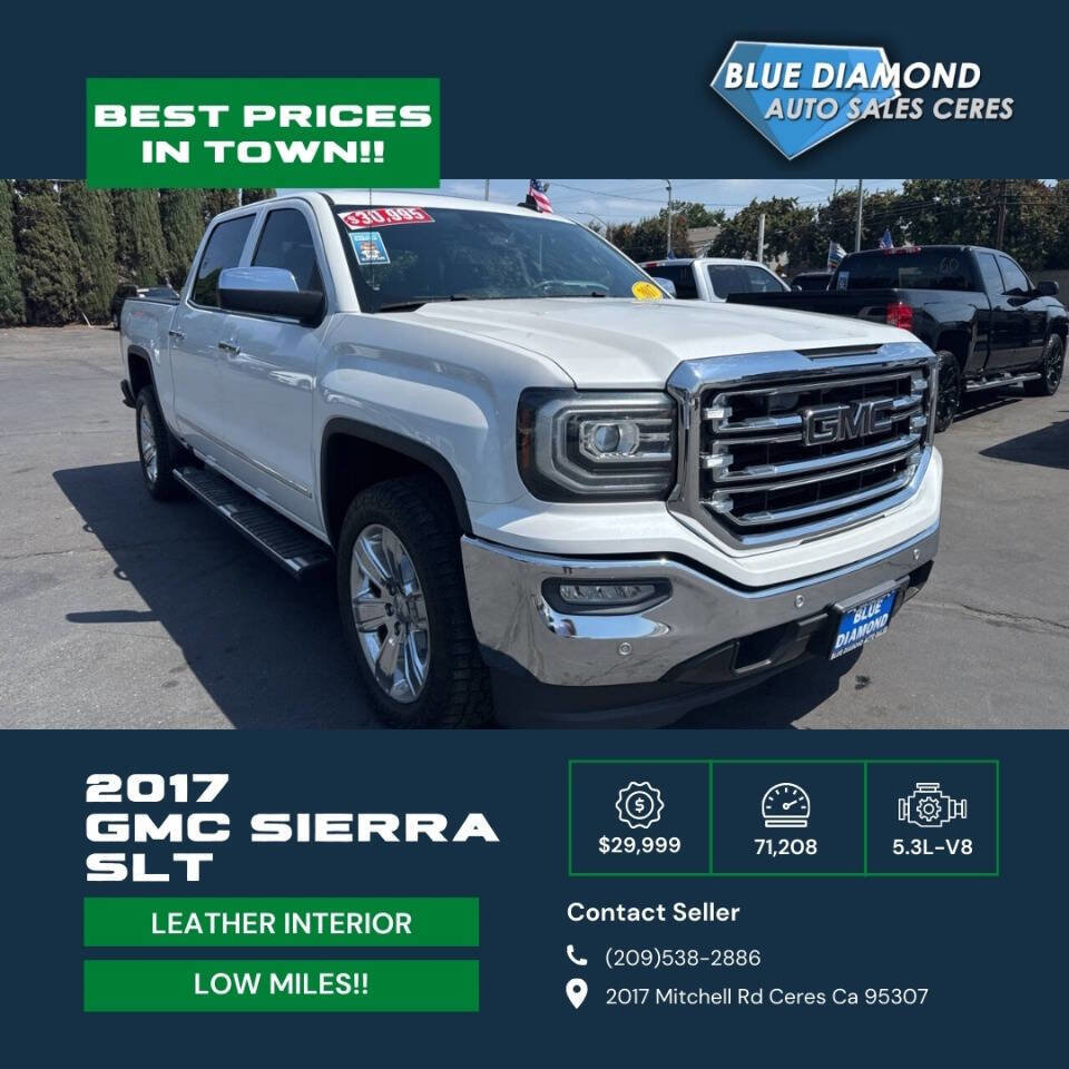 Used 2017 GMC Sierra 1500 SLT