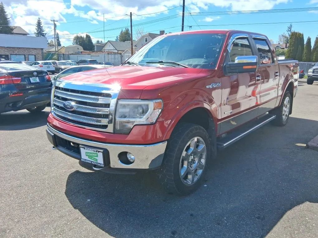 Used 2014 Ford F150 Lariat w/ Equipment Group 502A Luxury AWD/4WD image 2