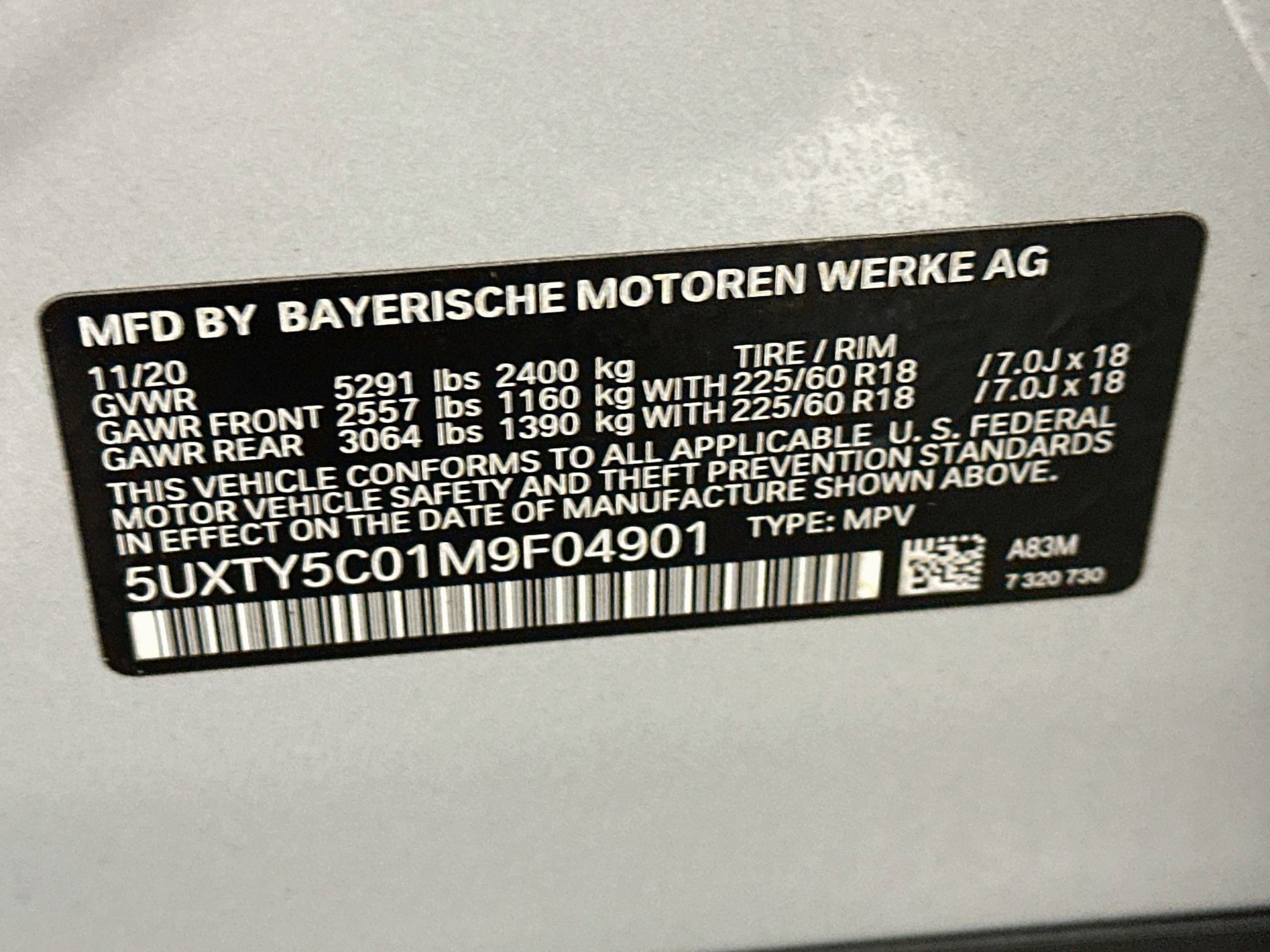 Used 2021 BMW X3 xDrive30i w/ Convenience Package AWD/4WD image 12