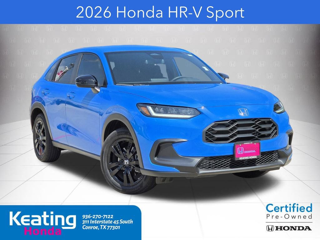 Certified 2026 Honda HR-V Sport