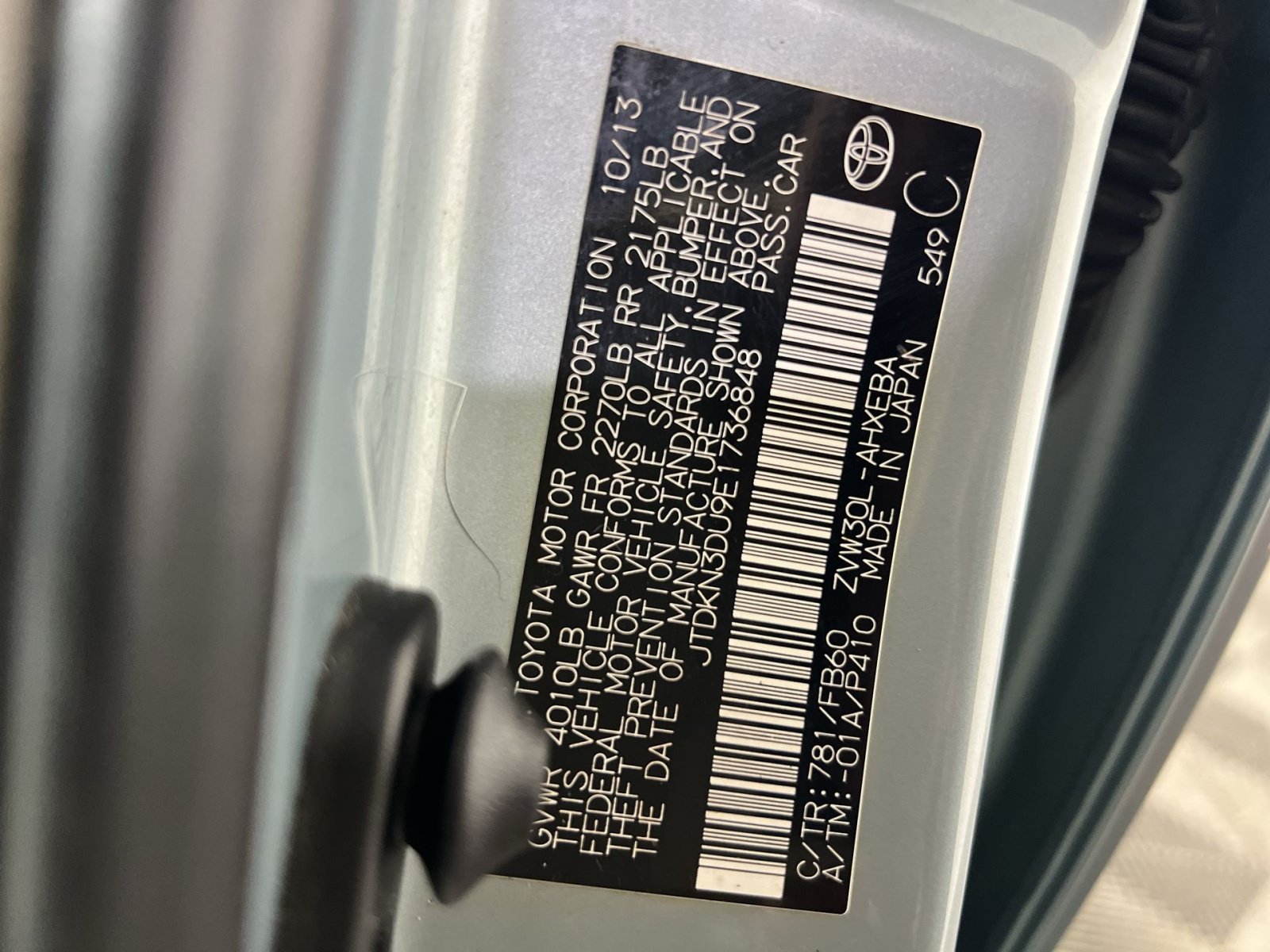 Used 2014 Toyota Prius Two FWD image 28